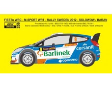 Decal – Ford Fiesta WRC - Rally Sweden 2012 - Solowow / Baran